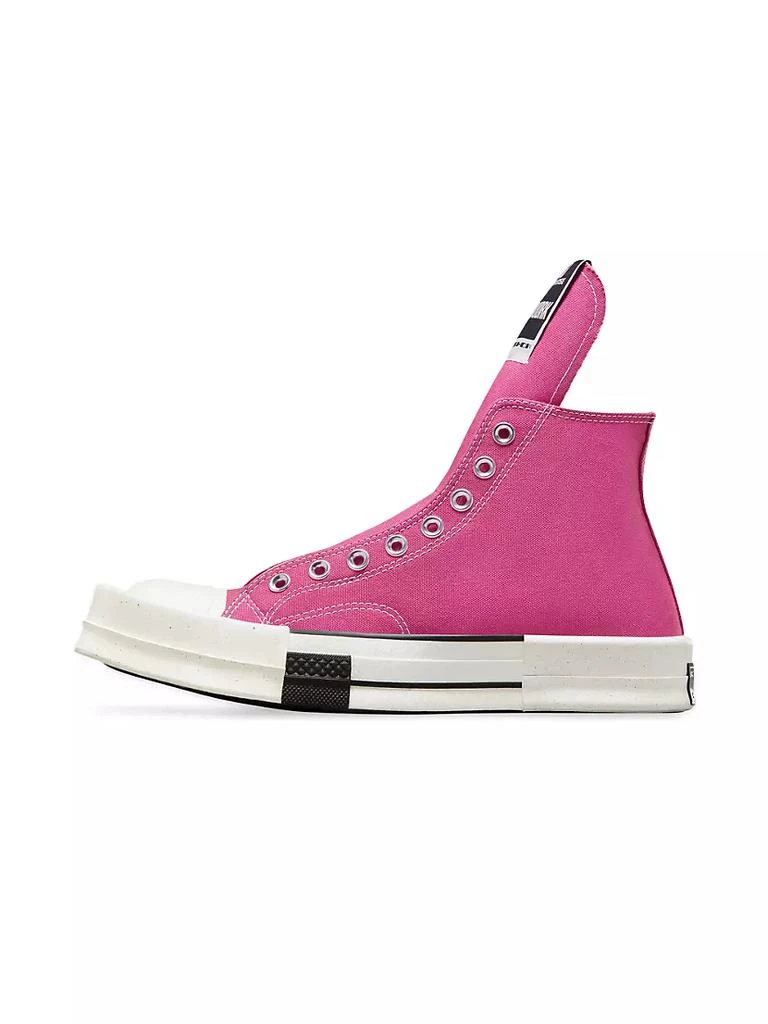 商品Converse|Converse x Rick Owens TURBODRK Laceless High-Top Sneakers,价格¥943,第3张图片详细描述