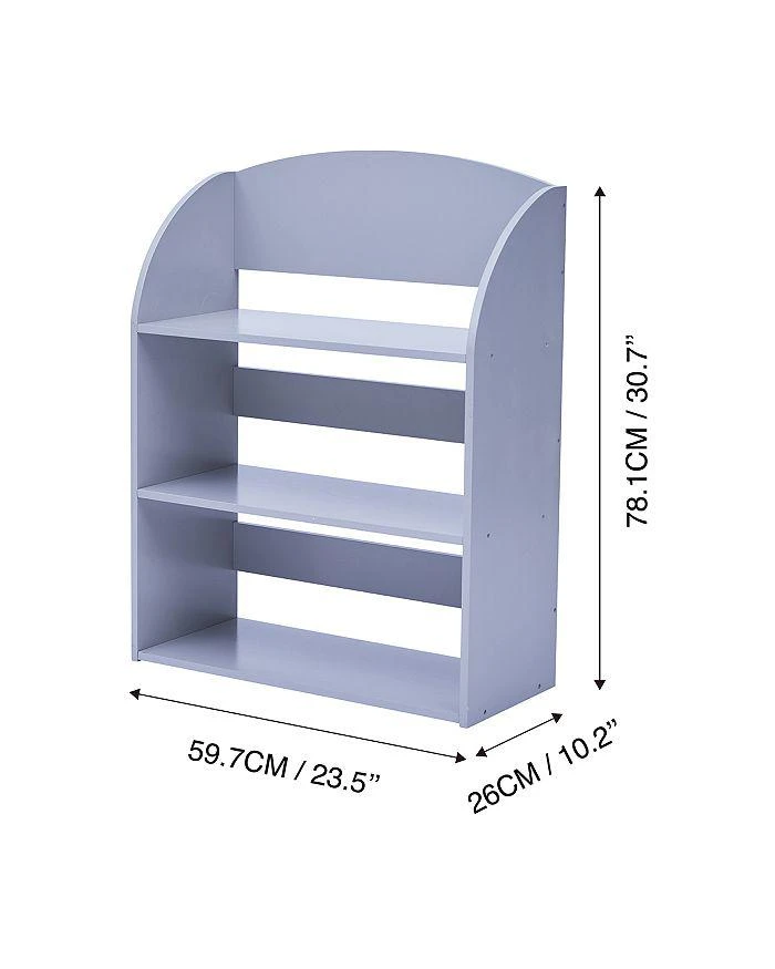商品Teamson|Fantasy Fields by Kids Plain Kids 3 Shelf Bookcase - Ages 3-7,价格¥949,第4张图片详细描述