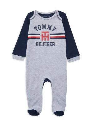 商品Tommy Hilfiger|Baby Boy's Logo Graphic Footie,价格¥147,第1张图片
