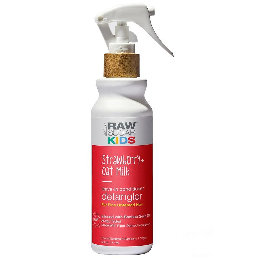 商品Raw Sugar|Kids Conditioning Detangler Strawberry + Oat Milk,价格¥51,第1张图片