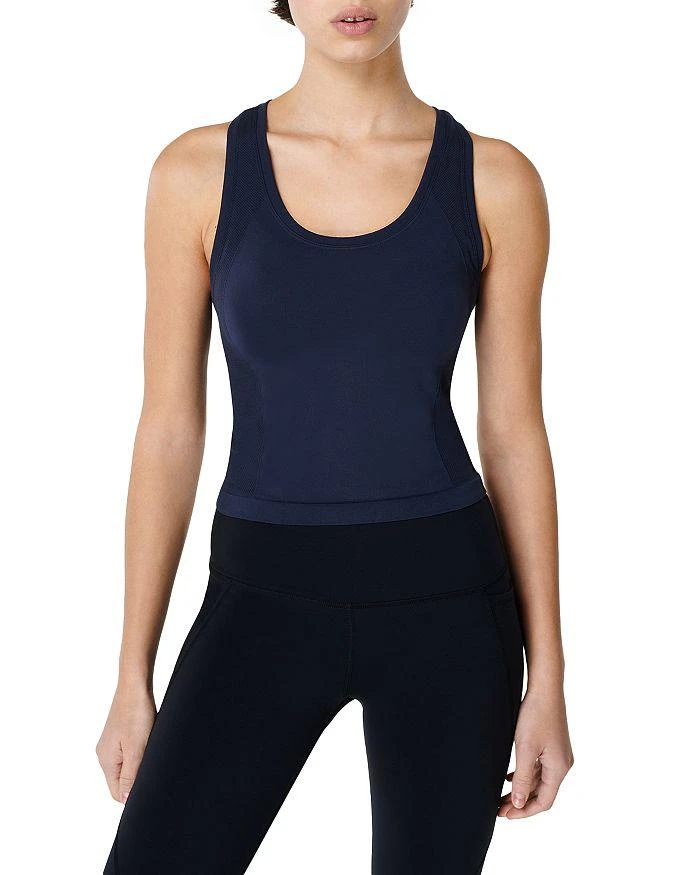 商品SWEATY BETTY|Athlete Seamless Cropped Workout Tank Top,价格¥93,第1张图片