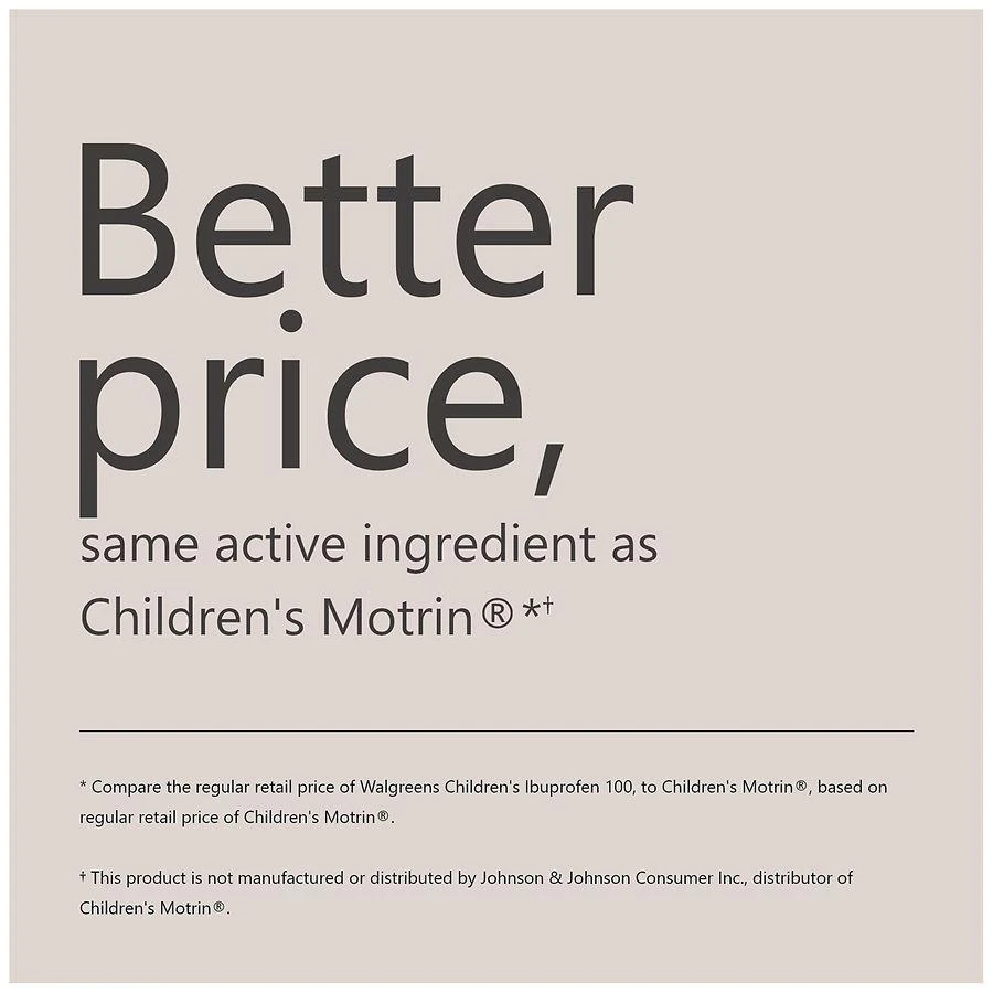 Children's Ibuprofen 100 Chewable Tablets Grape 商品