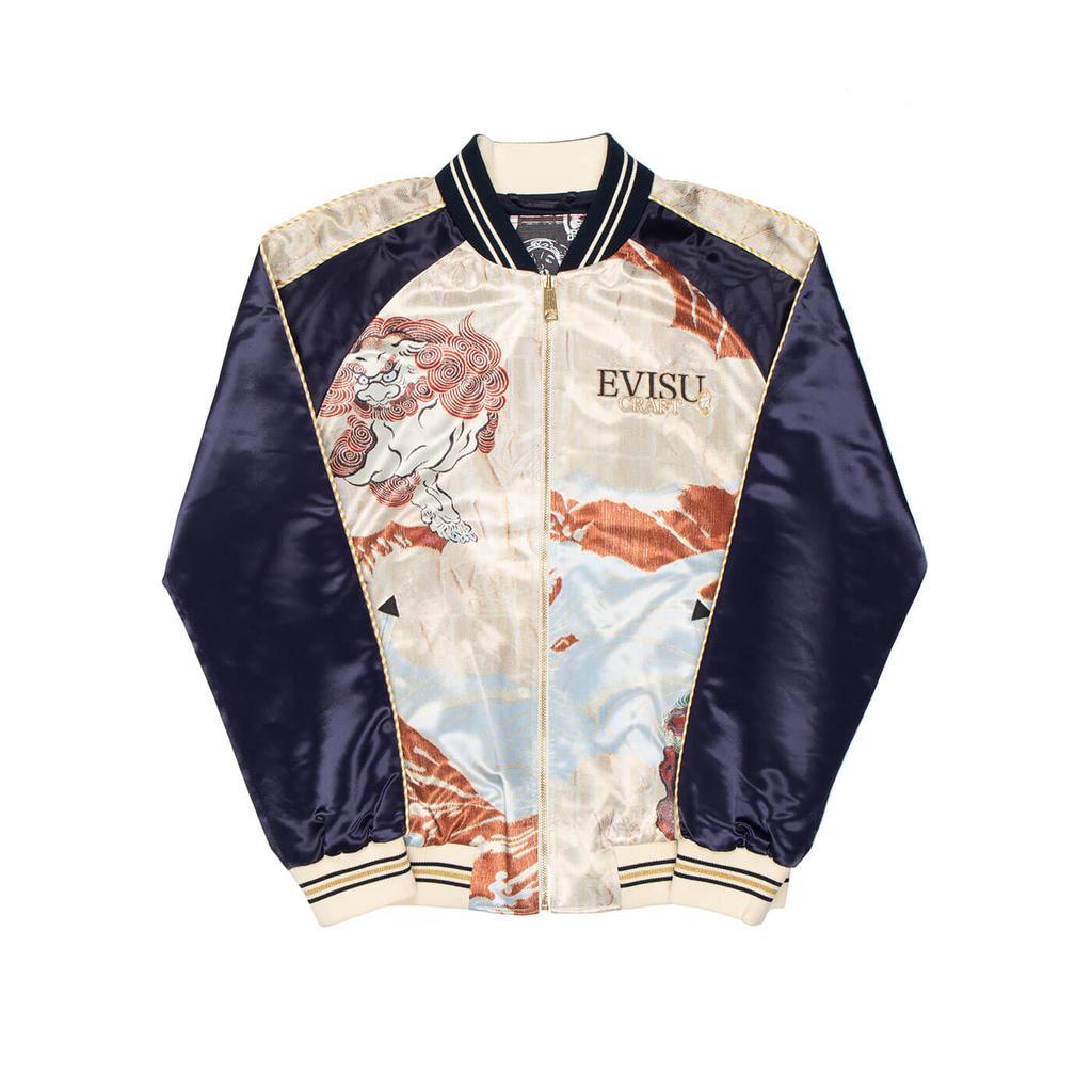 商品Evisu|EVISU Komainu Brocade pattern jacket,价格¥2993,第1张图片
