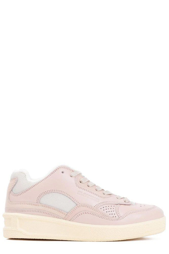 商品Jil Sander|Jil Sander Round-Toe Lace-Up Sneakers,价格¥2359,第1张图片