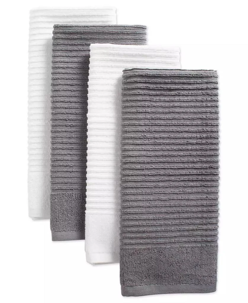 商品Design Imports|Assorted Ribbed Terry Dishtowel, Set of 4,价格¥142,第1张图片