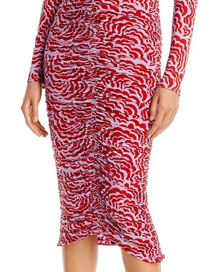 Ansel Printed Ruched Dress 商品