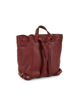 商品Longchamp|Le Pliage 皮革双肩背包,价格¥1004,第4张图片详细描述