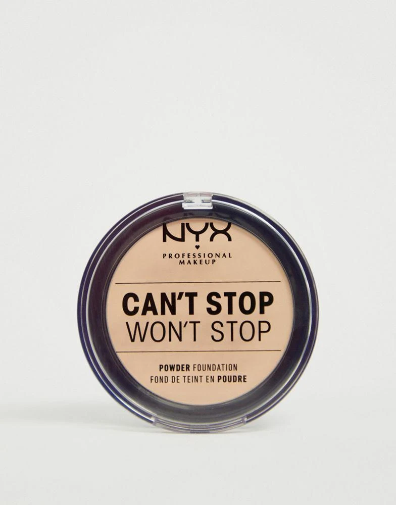 商品NYX Professional Makeup|NYX Professional Makeup Can't Stop Won't Stop Powder Foundation,价格¥99,第1张图片
