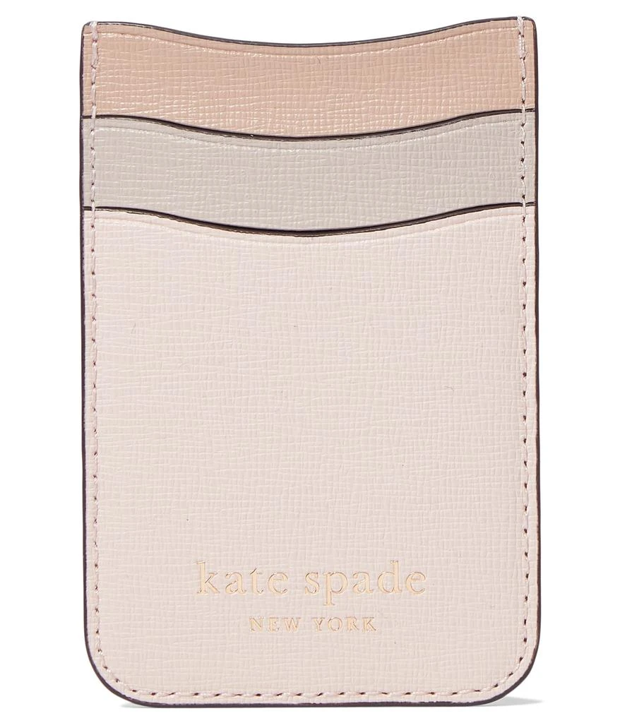 商品Kate Spade|Morgan Color-Block Saffiano Leather Sticker Pocket,价格¥235,第1张图片