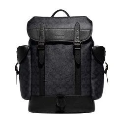 商品Coach|Hitch Backpack In Signature Canvas,价格¥6570,第1张图片