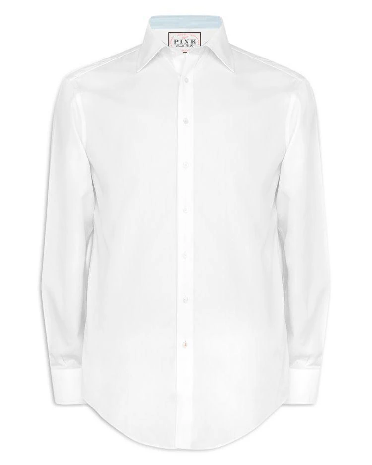 商品Thomas Pink|Ferguson Plain Dress Shirt - Bloomingdale's Regular Fit ,价格¥673,第3张图片详细描述