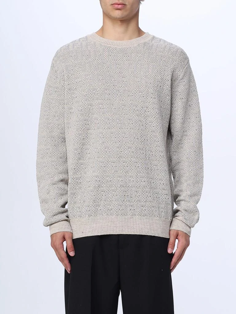 商品Fendi|Fendi pullover in linen blend,价格¥7342,第1张图片