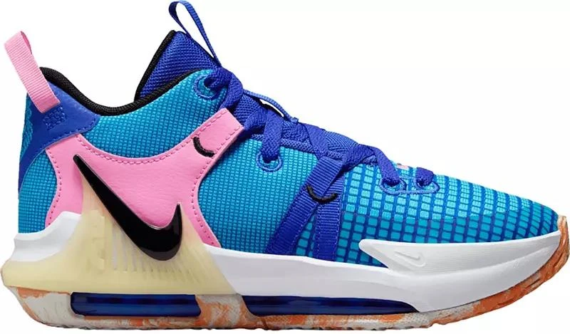 商品NIKE|Nike Kids' Grade School Lebron Witness 7 Basketball Shoes,价格¥507,第1张图片详细描述