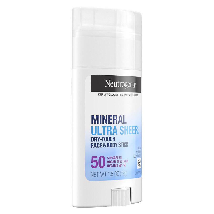 商品Neutrogena|Ultra Sheer Spf 50 Zinc Mineral Sunscreen Stick,价格¥112,第7张图片详细描述