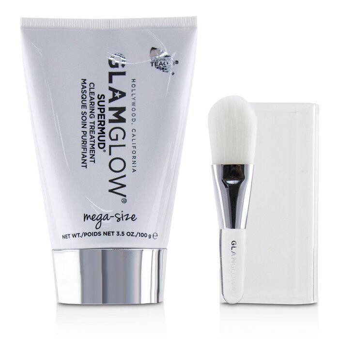 商品Glamglow|Glamglow 幕后明星双重焕肤泥浆面膜 白罐发光面膜 100g/3.5oz,价格¥770,第1张图片