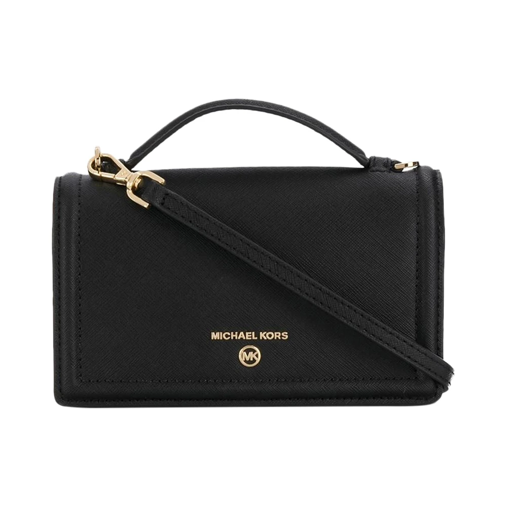 商品Michael Kors|Michael Kors 迈克高仕 女士黑色单肩斜挎包 32T0GT9C5L-BLACK,价格¥834,第1张图片