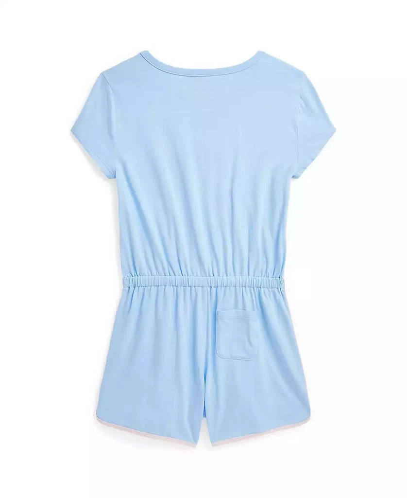 商品Ralph Lauren|Big Girls Cotton Jersey Romper,价格¥167,第2张图片详细描述