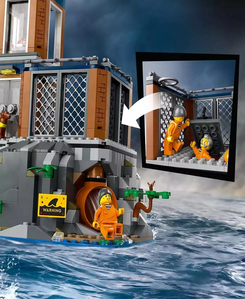 商品LEGO|City Police Prison Island Building Toy 60419, 980 Pieces,价格¥631,第3张图片详细描述