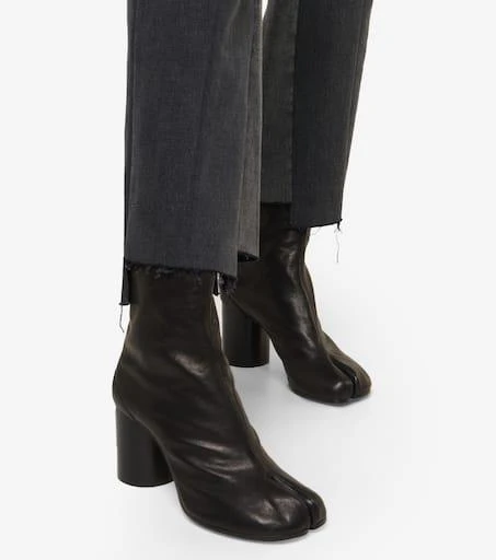 商品MAISON MARGIELA|Tabi皮革及踝靴,价格¥11598,第4张图片详细描述