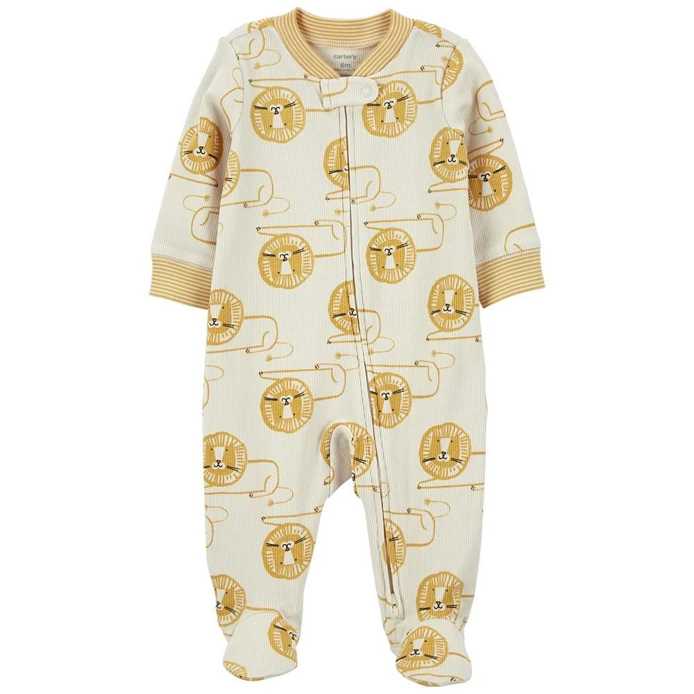 商品Carter's|Baby Boys Lion Zip Up Sleep and Play,价格¥137,第1张图片