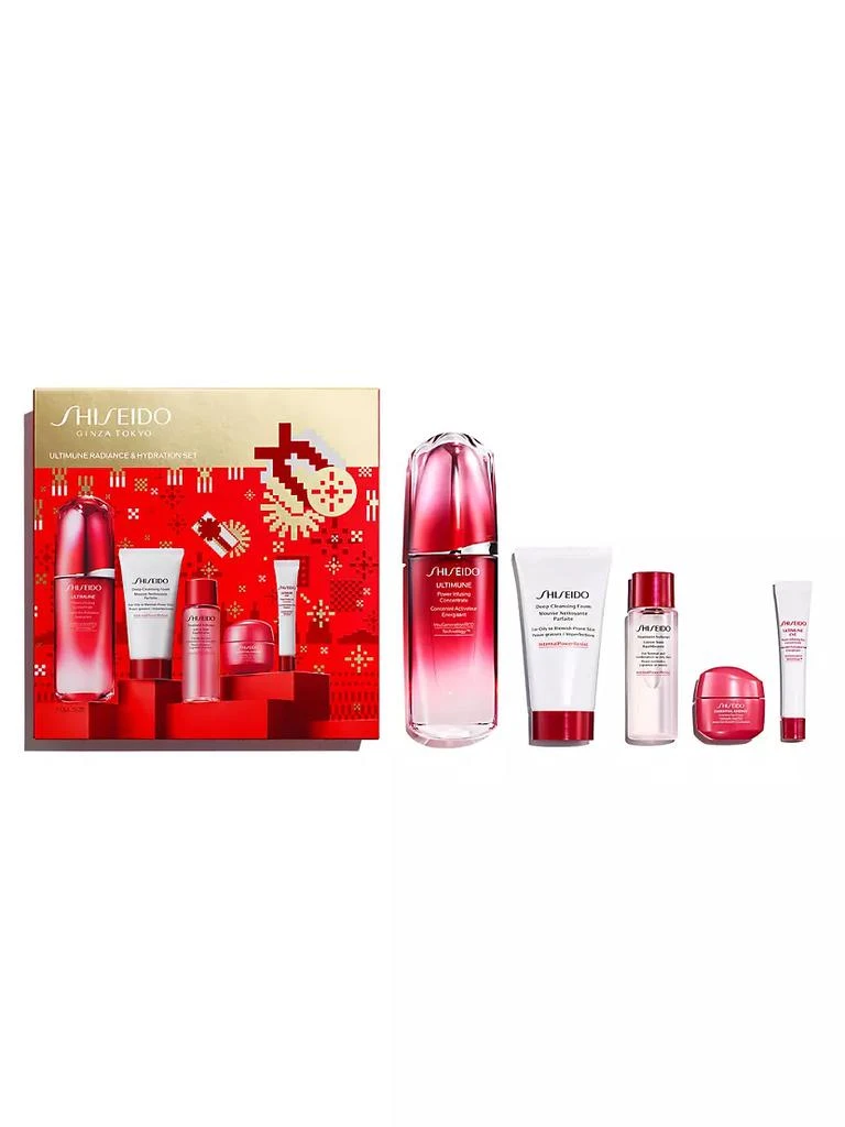商品Shiseido|Ultimune Radiance & Hydration 5-Piece Skin Care Set,价格¥1027,第1张图片
