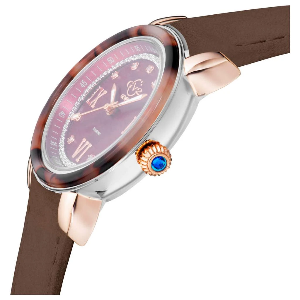 商品Gevril|GV2 by Gevril Marsala Diamond Women's Watch,价格¥1805,第3张图片详细描述