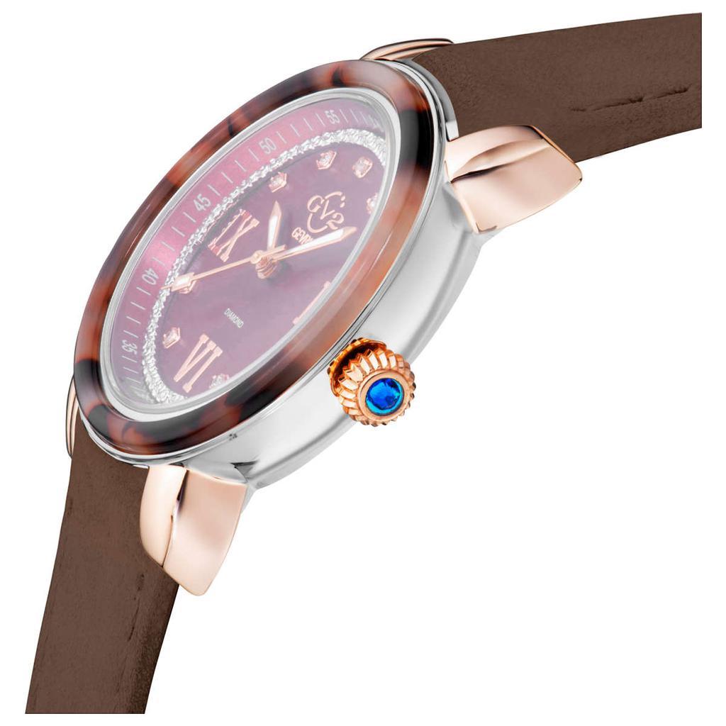 商品Gevril|GV2 by Gevril Marsala Tortoise   手表,价格¥4748,第5张图片详细描述