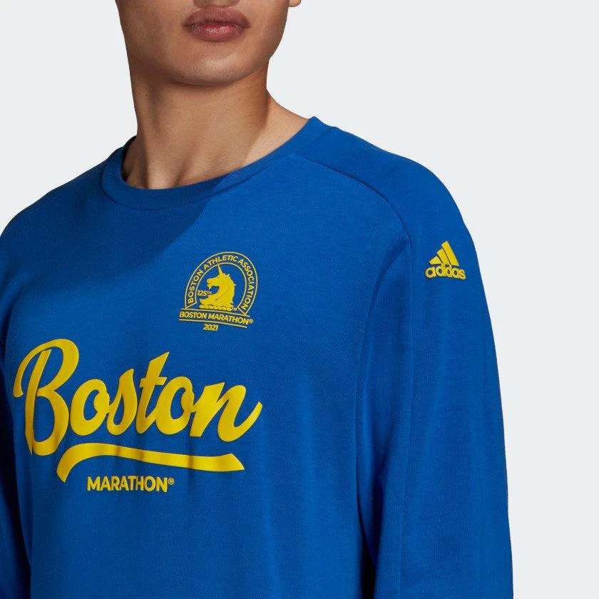 商品Adidas|Men's adidas Boston Marathon Sweatshirt,价格¥192,第5张图片详细描述