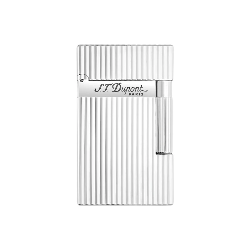 商品S.T. Dupont|S.T.Dupont法国都彭 LIGNE 2男士银色黄铜扭索饰纹打火机,价格¥7152,第1张图片