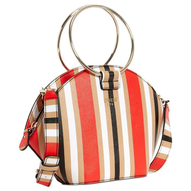 商品GUESS|Keaton Crescent Medium Top Handle Crossbody,价格¥652,第5张图片详细描述