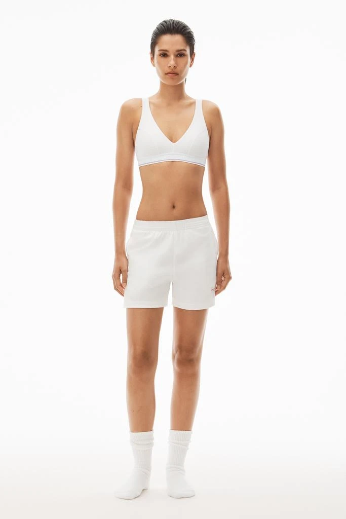 商品Alexander Wang|Unisex Short in Heavy Cotton Jersey,价格¥359,第4张图片详细描述