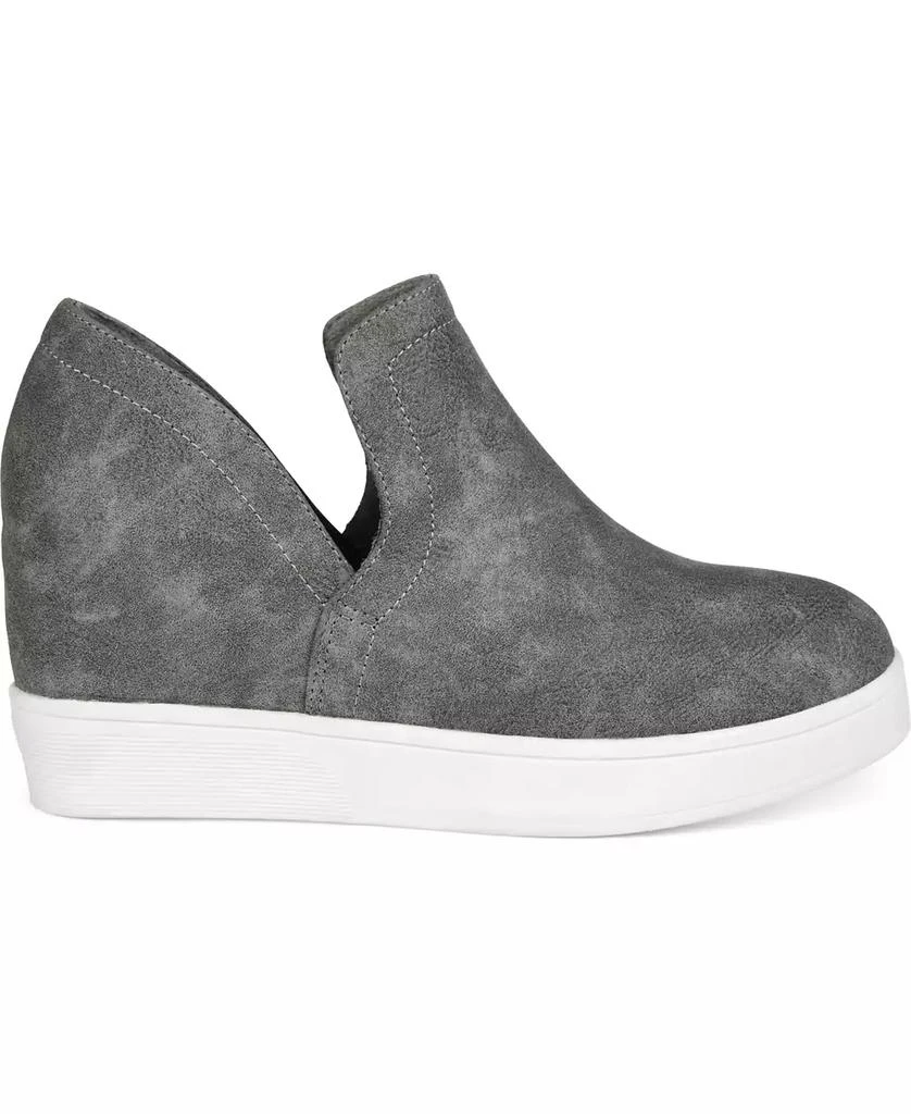 商品Journee Collection|Women's Cardi Cut-Out Platform Wedge Sneakers,价格¥251,第2张图片详细描述