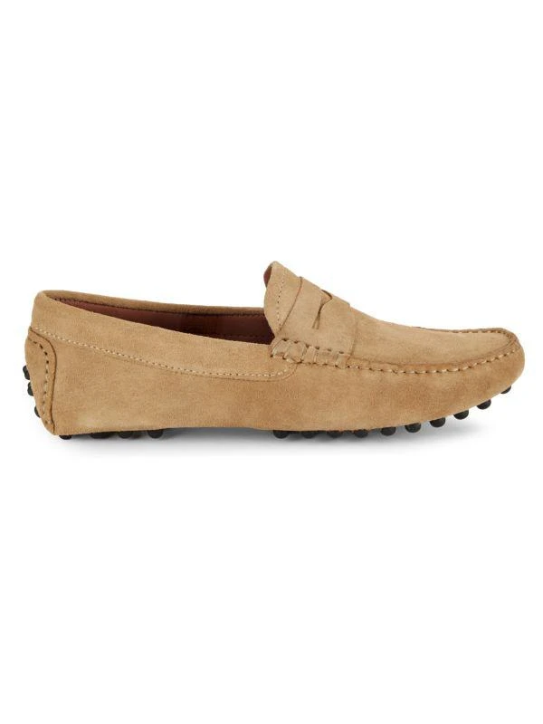 商品Massimo Matteo|Suede Driving Penny Loafers,价格¥433,第1张图片