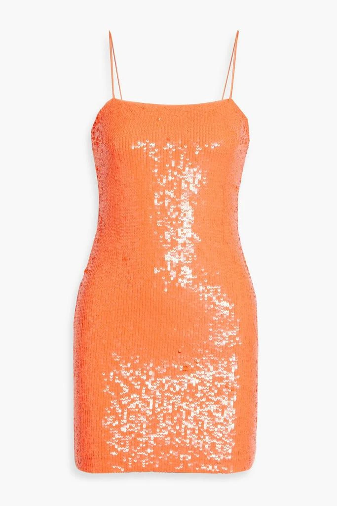 商品Alice + Olivia|Fifi sequined stretch-tulle mini dress,价格¥1849,第1张图片