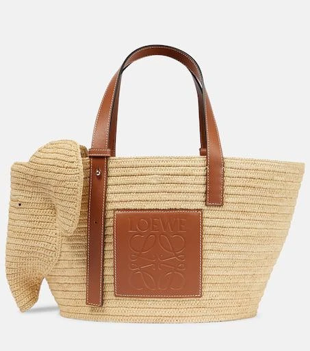 商品Loewe|Elephant Basket酒椰叶纤维托特包,价格¥9540,第1张图片