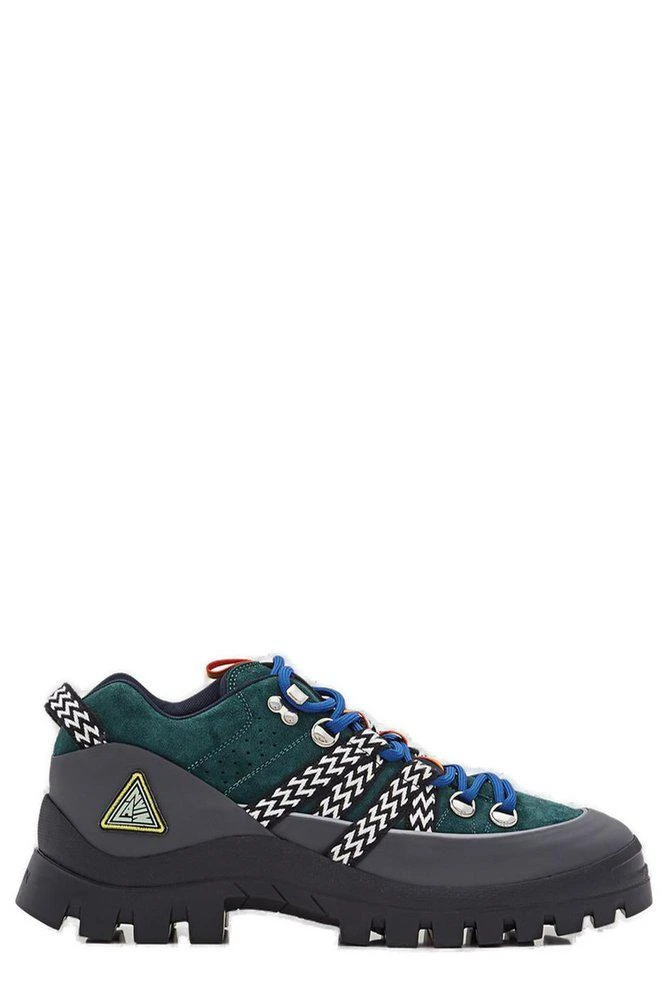 商品Lanvin|Lanvin Triangle Logo Patched Hiking Sneakers,价格¥3227,第1张图片