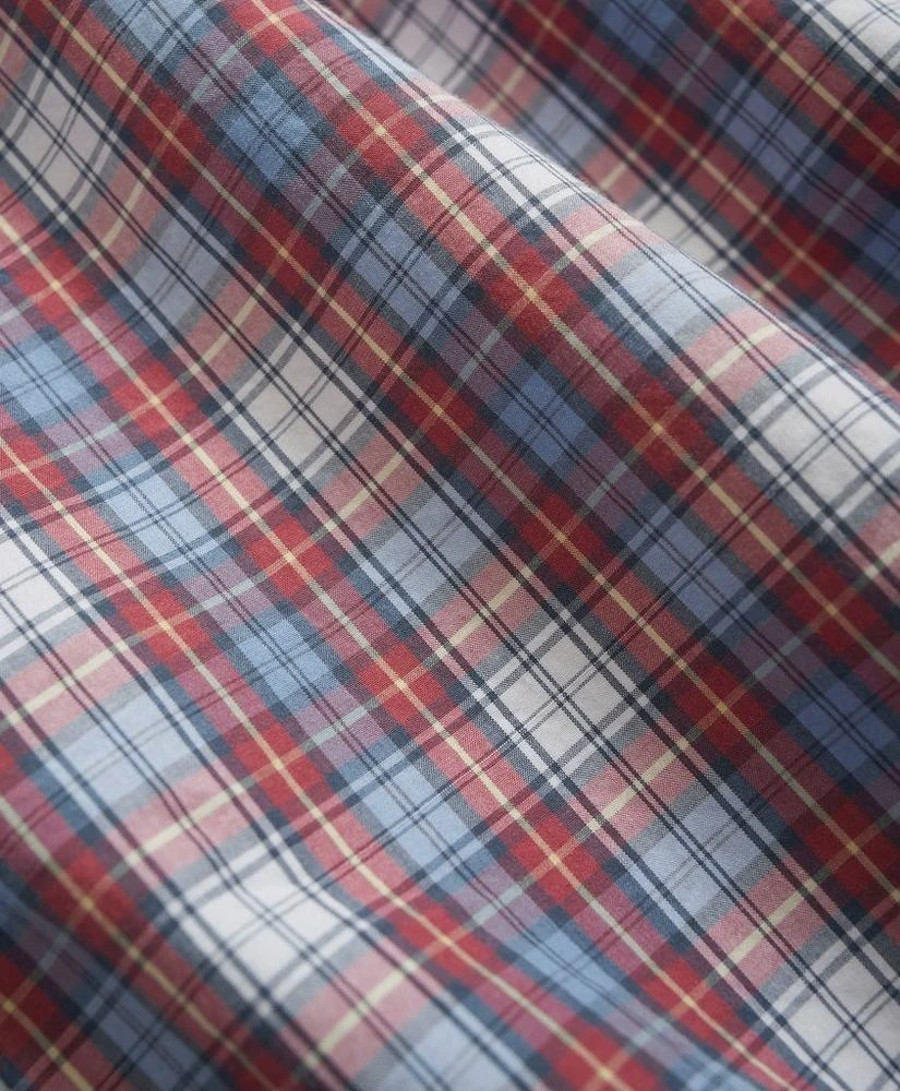 商品Brooks Brothers|Friday Shirt, Poplin Tartan,价格¥410,第3张图片详细描述