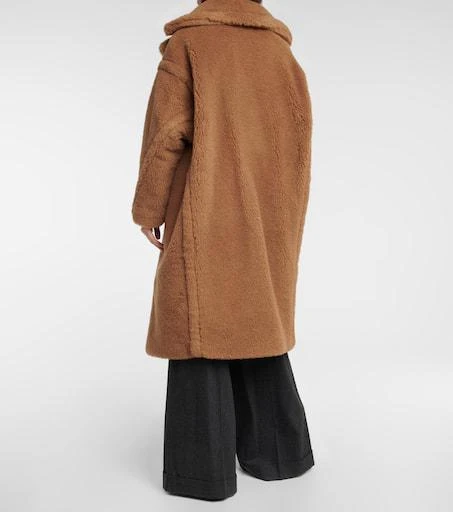 商品Max Mara|Teddy Bear camel hair and silk coat,价格¥29197,第3张图片详细描述