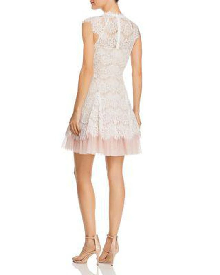 商品AQUA|Lace Fit-and-Flare Dress - 100% Exclusive,价格¥690,第2张图片详细描述
