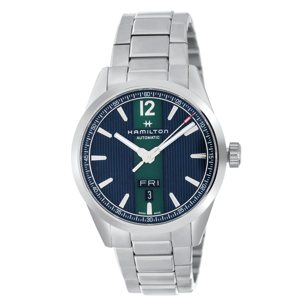 商品Hamilton|Hamilton Broadway Day/Date Stainless Steel Automatic Men's Watch H43515141,价格¥4371,第1张图片