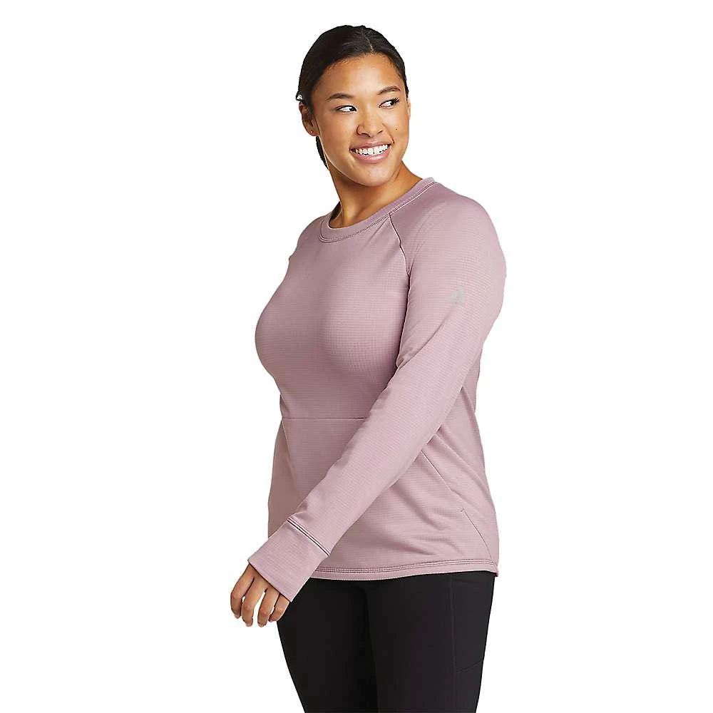 商品Eddie Bauer|Women's High Route Grid Fleece Crew,价格¥300,第3张图片详细描述