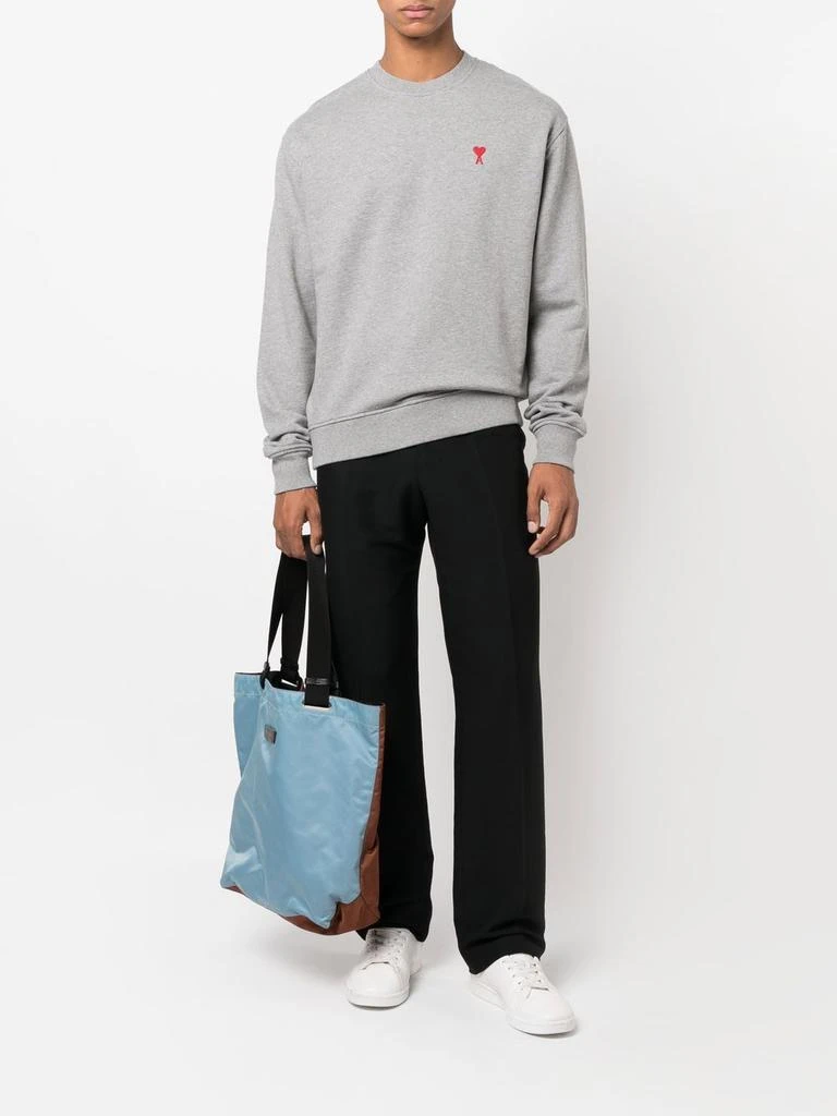 商品AMI|AMI PARIS - Ami De Coeur Organic Cotton Sweatshirt,价格¥1437,第5张图片详细描述