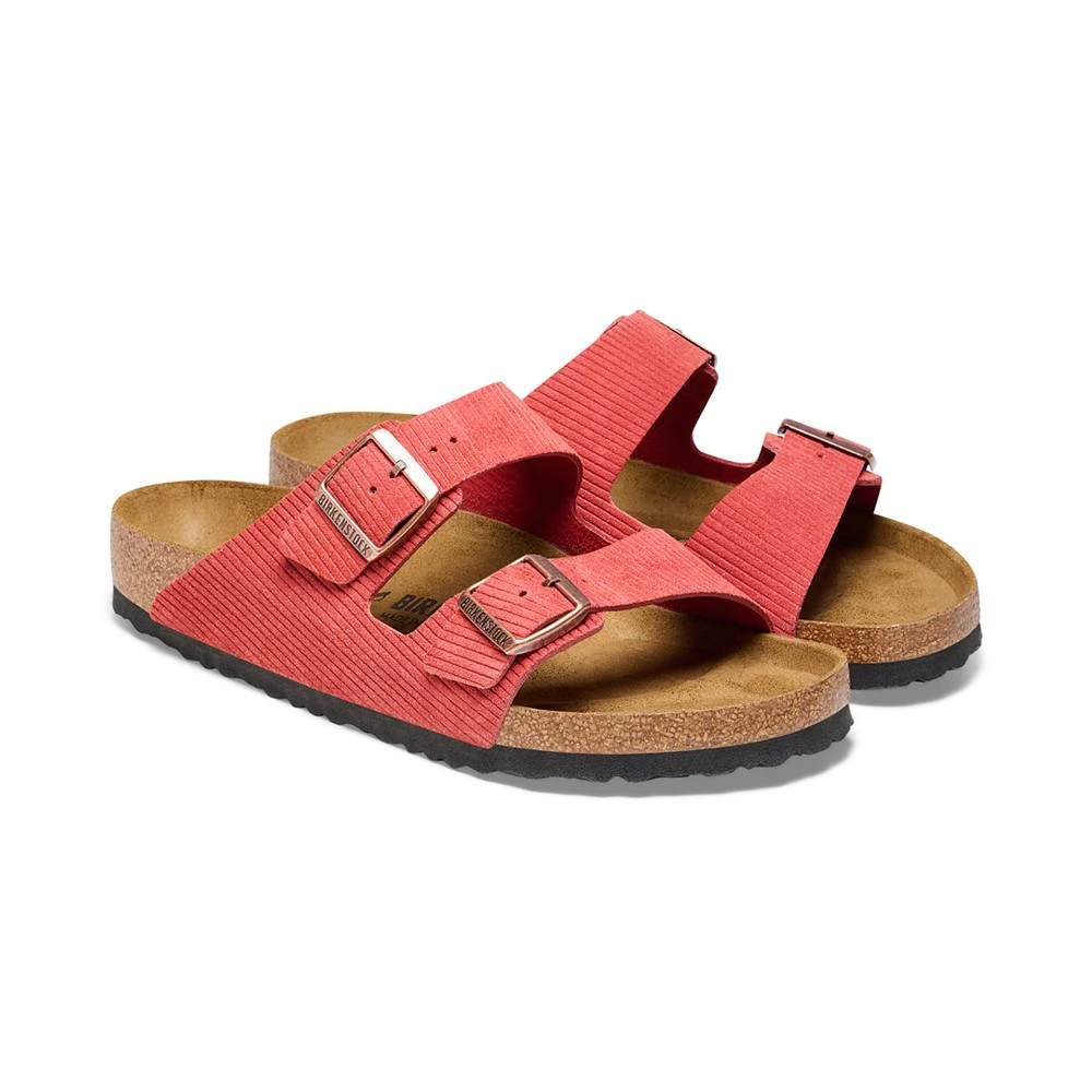 商品Birkenstock|Women's Arizona Corduroy Suede Embossed Sandals from Finish Line,价格¥695,第4张图片详细描述