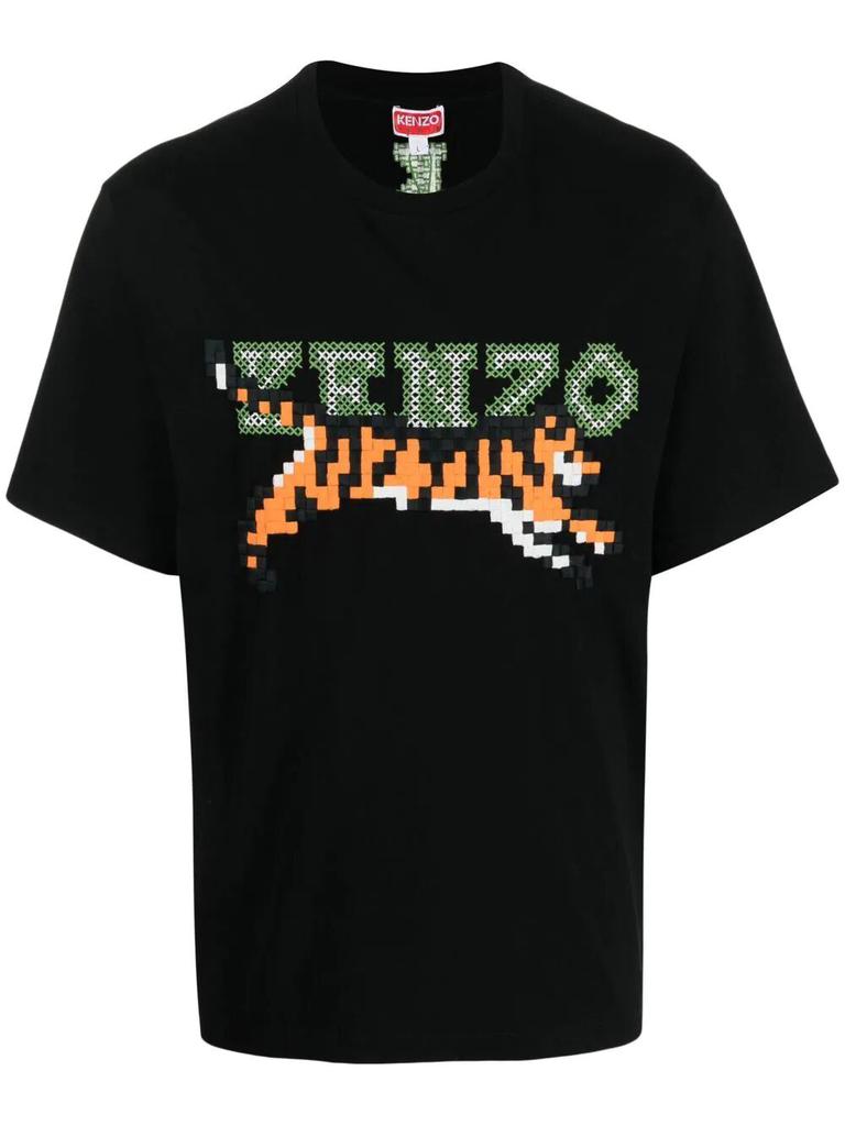 'kenzo pixels' t-shirt商品第1张图片规格展示