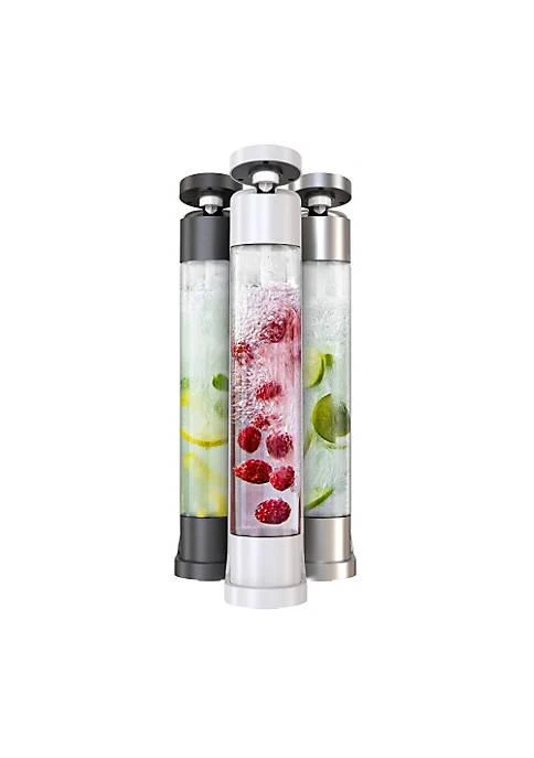 商品Drinkpod|Fizzpod One Touch Sparking Soda Maker Machine With 3 Bottles  Black,价格¥632,第4张图片详细描述