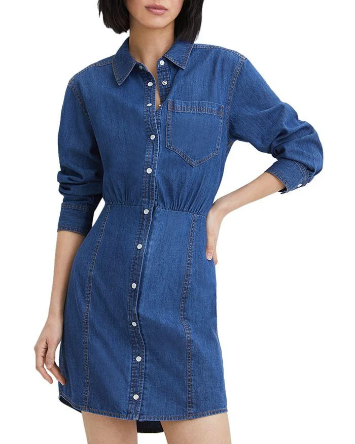 商品VERONICA BEARD|Keston Shirt Dress,价格¥884,第1张图片