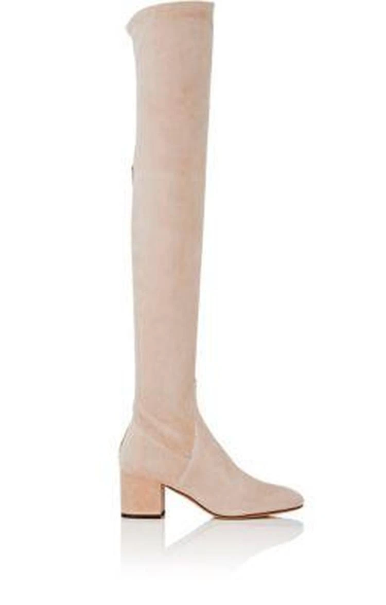 商品Valentino|Stretch-Suede Over-The-Knee Boots,价格¥8472,第1张图片