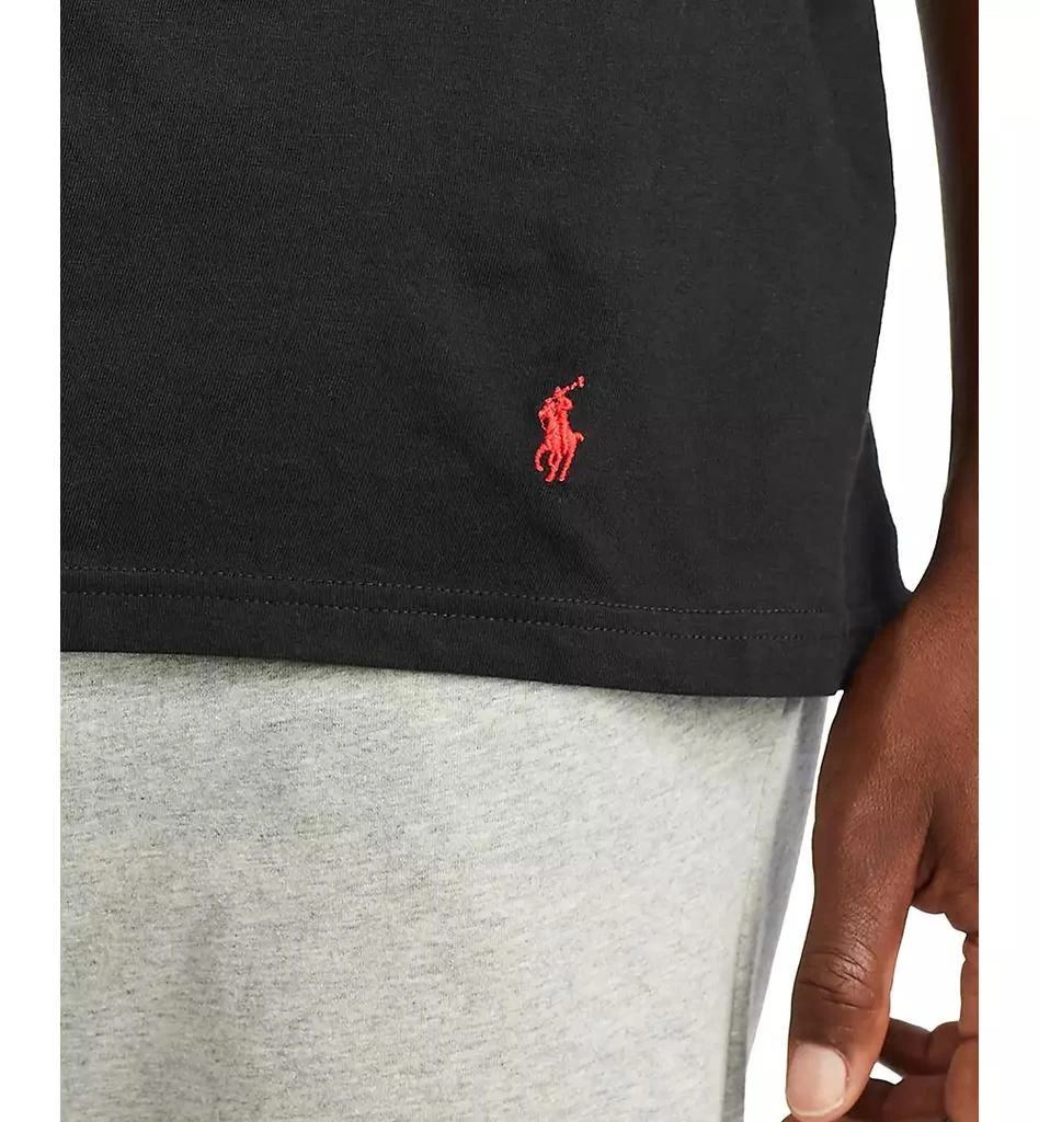 商品Ralph Lauren|Men's Big and Tall 3-Pack V-Neck Undershirts,价格¥298,第3张图片详细描述