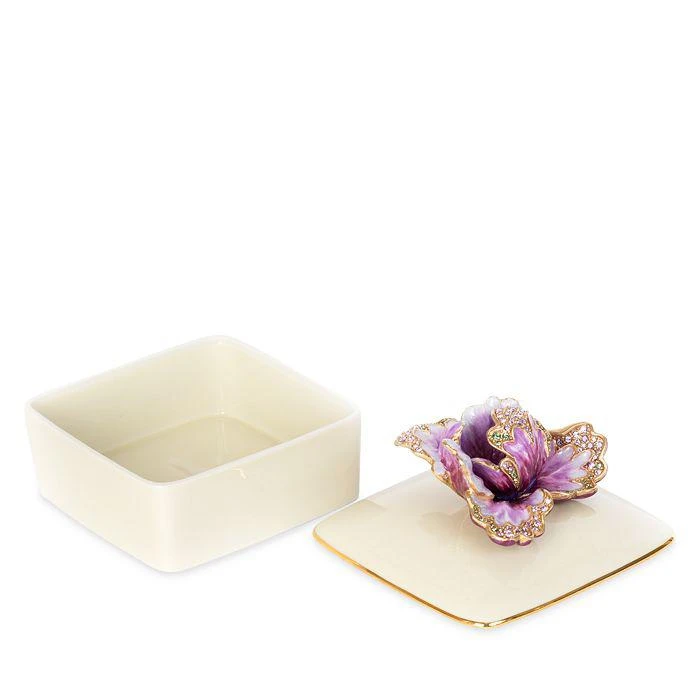 商品Jay Strongwater|Bailey Tulip Porcelain Box,价格¥2953,第3张图片详细描述