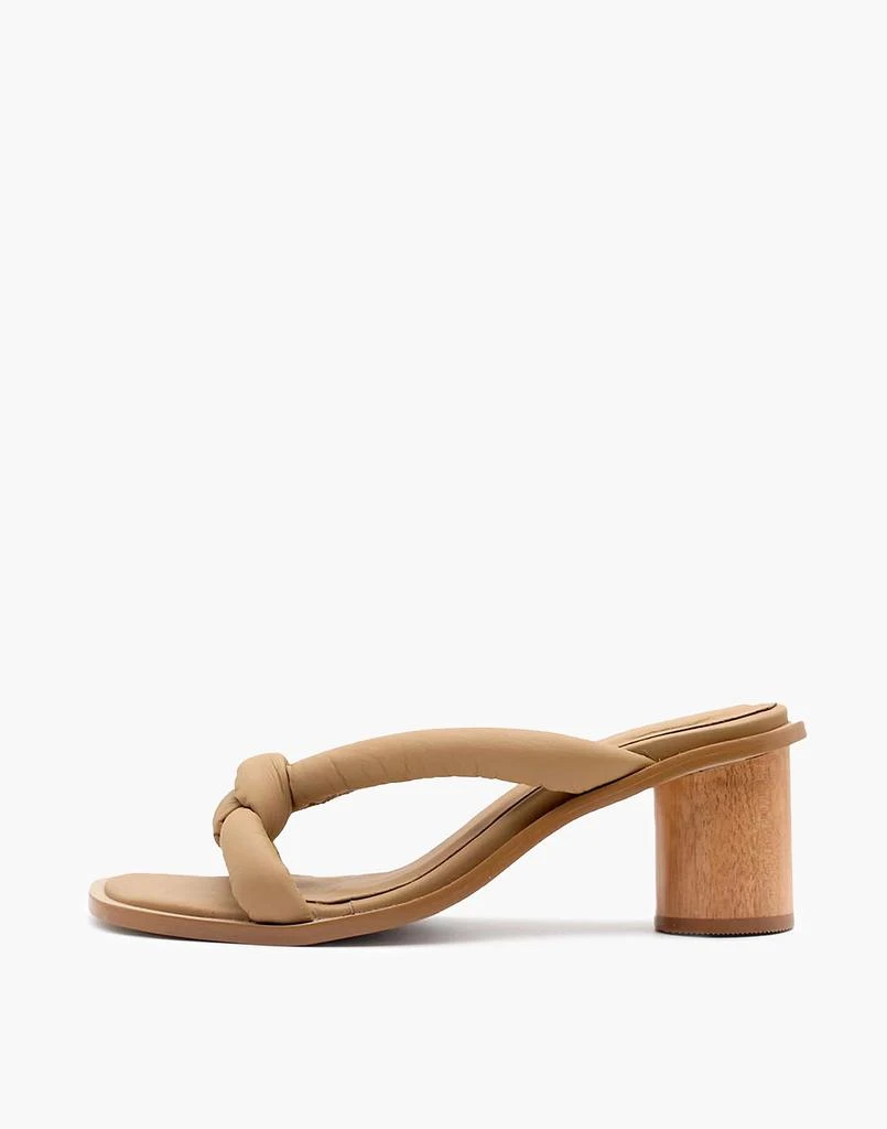 商品Madewell|KAANAS ARAUCA CHUNKY KNOT WOOD HEEL,价格¥1032,第2张图片详细描述